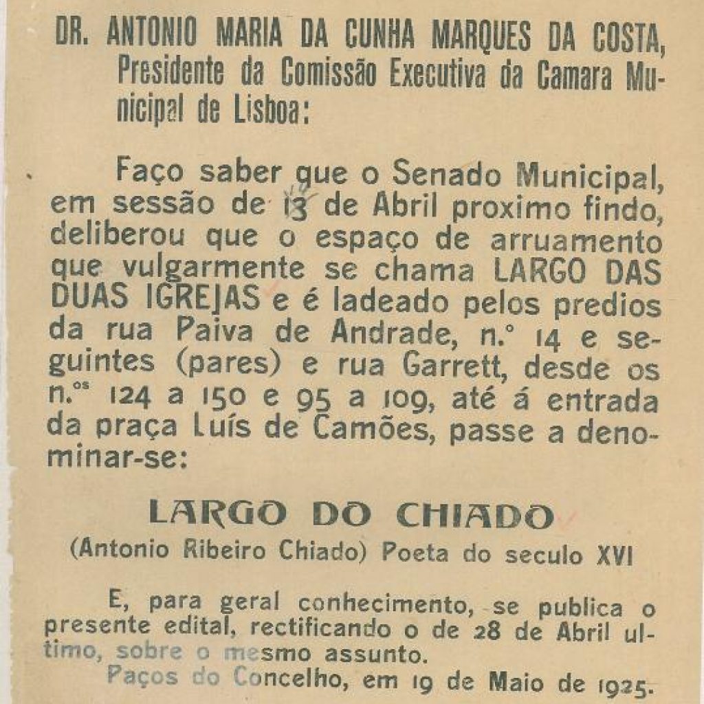 Edital Camarário