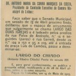Edital Camarário